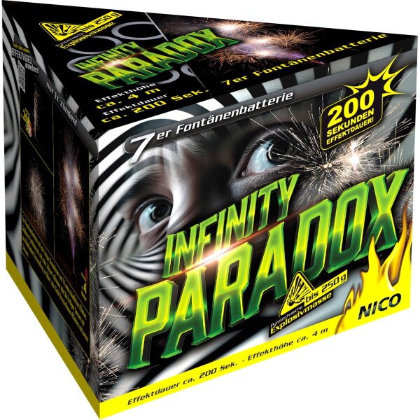 Infinity Paradox, 7er-Font&auml;nenbatterie  200 Sek