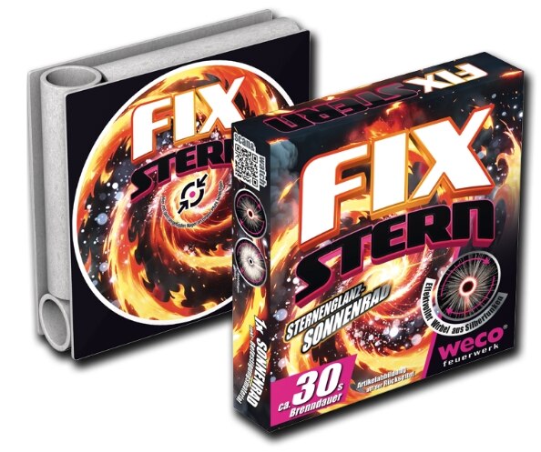 Fix Stern, Sonnenrad 1er FS  NEU