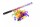 Feder-Ration Konfetti Shooter bunte Federn, 80 cm