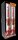 Reib Bengalo Rot Intensiv 2er-Set, ca. 60 Sek., T1