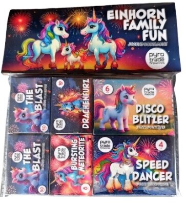 Einhorn Family Fun, 128-tlg. Jugendsortiment