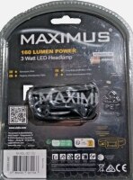 Maximus LED Kopflampe 160 Lumen