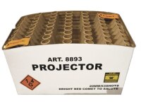 Projektor, 63-Schuss F&auml;cher Salut Batterie NEU