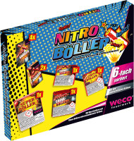 Nitro B&ouml;ller, 6-fach sort. Knallsortiment