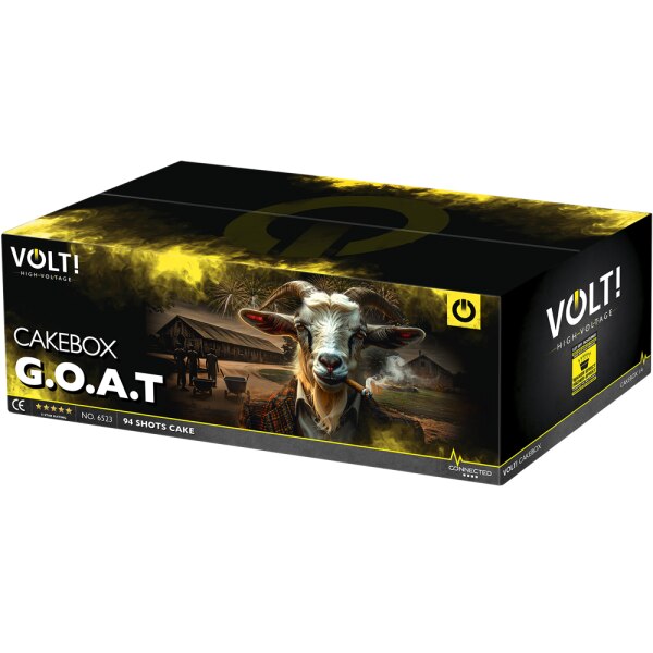 G.O.A.T, 94-Schuss Cakebox NEU