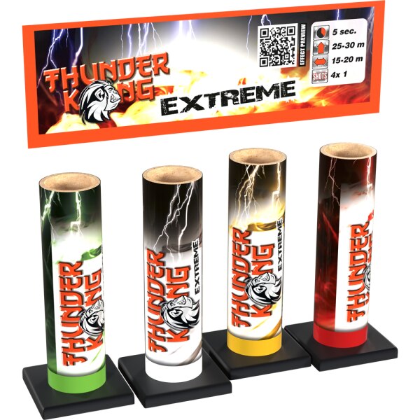 Thunder Kong Extreme, 4er Singleshot NEU