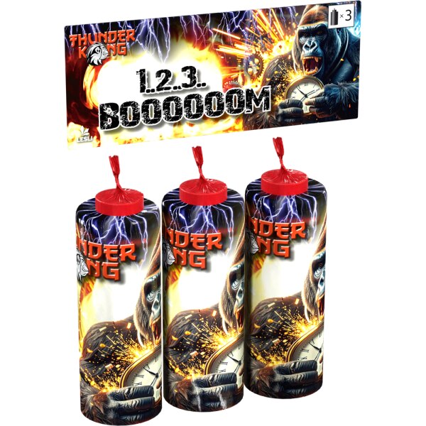 1.. 2.. 3.. Boooooom, 3er Singleshot NEU