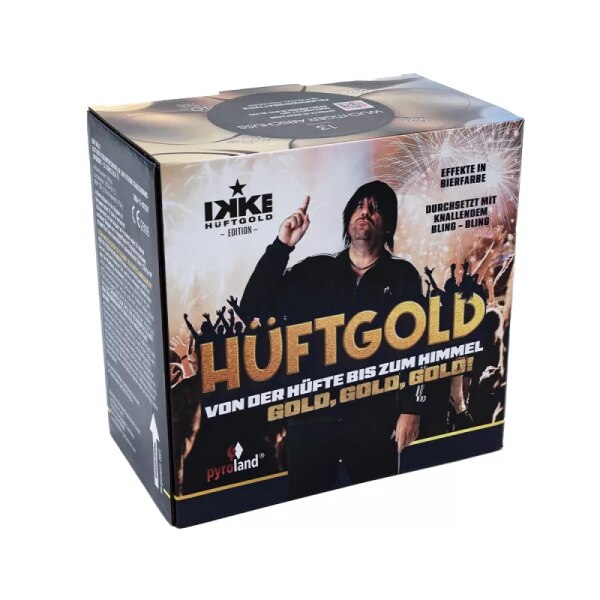 H&uuml;ftgold, 13-Schuss Gold-Batterie