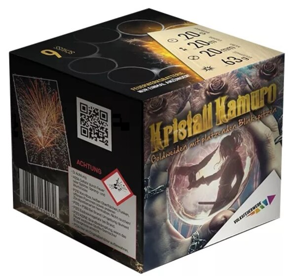 Kristall Kamuro, 9-Schuss Gold-Batterie