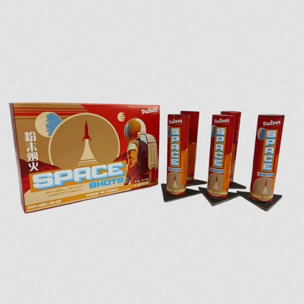 Space Shots, 30mm 5er Single Shots NEU