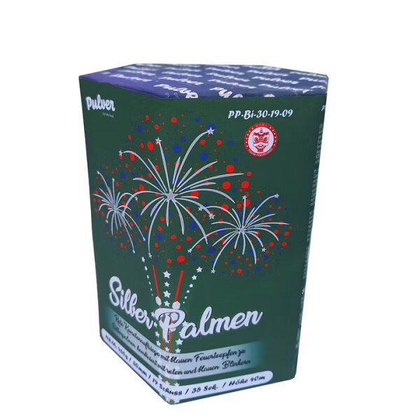 Silber Palmen, 19-Schuss Batterie