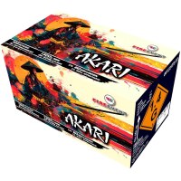 Akari, 103-Schuss F&auml;cher-Batterie