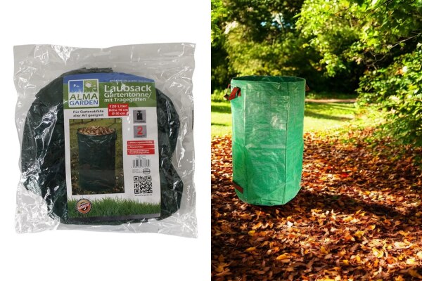 Gartenlaubsack gr&uuml;n 120 L