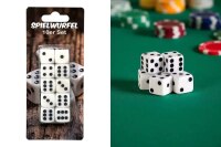 Spielw&uuml;rfel W&uuml;rfel 10er Set auf Blisterkarte