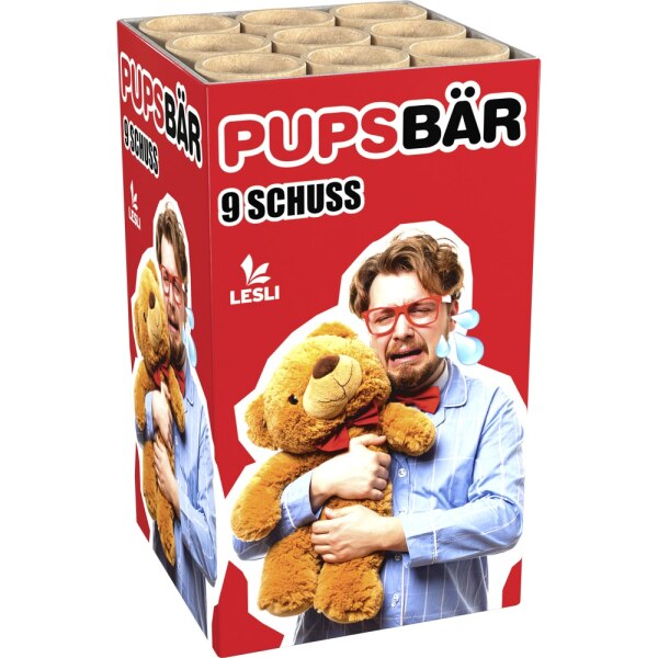 Pupsb&auml;r, 9-Schuss Batterie
