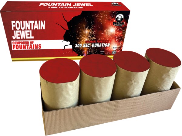 Fountain Jewel, 4er- Font&auml;nen Verbund NEU