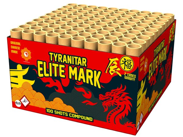 Tyranitar, 100-Schuss 4er-Verbund NEU