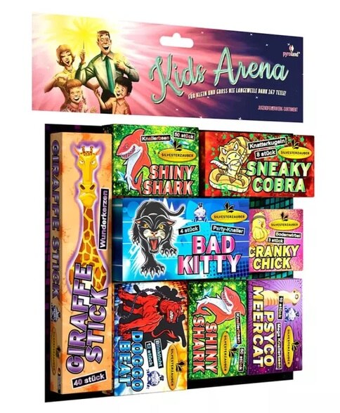 Kids Arena, 167-tlg. Jugendsortiment