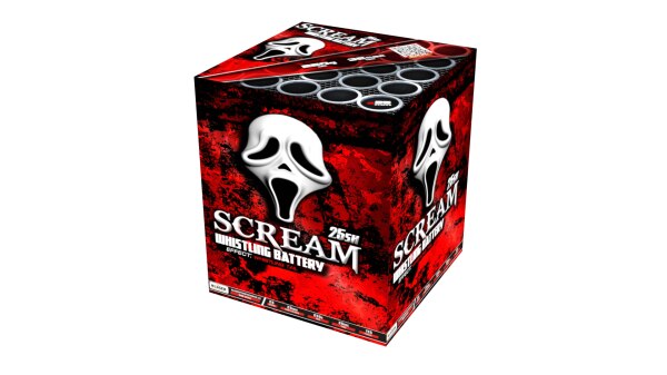 Scream 25, 25-Schuss Pfeiffbatterie