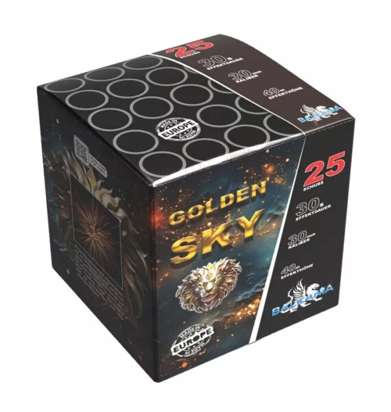 Golden Sky, 25-Schuss Batterie