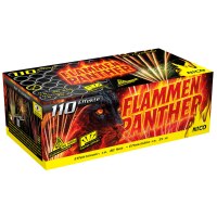 Flammen Panther 110-Schuss F&auml;cher Batterie