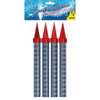 Eisfont&auml;ne Zaubersterne, 4er, ca. 50 Sek 56130.