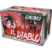 El Diablo, Fontänen- Batterie 50 Sek