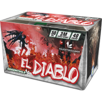 El Diablo, Fontänen- Batterie 50 Sek