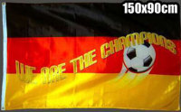 Fahne Deutschland "Champions" 90x150cm