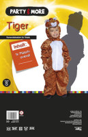 Fasching / Karneval Kinder Kost&uuml;m Tiger Gr. S