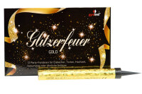 Glitzerfeuer Eisfont&auml;ne Gold, 12x 50 Sek. KAT F1