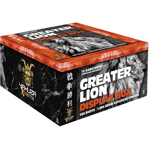 Greater Lion, 144-Schuss 4er-Verbund in Display Box